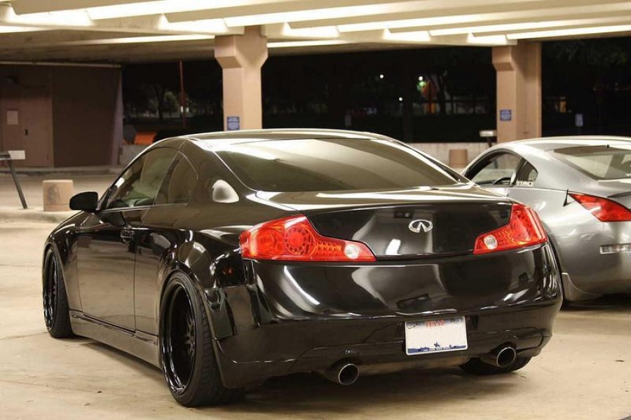Infiniti G35 Coupe V35 rines Work Varianza T1S 20″ 9.5J ET7 225/35 10.5J ET5 255/35