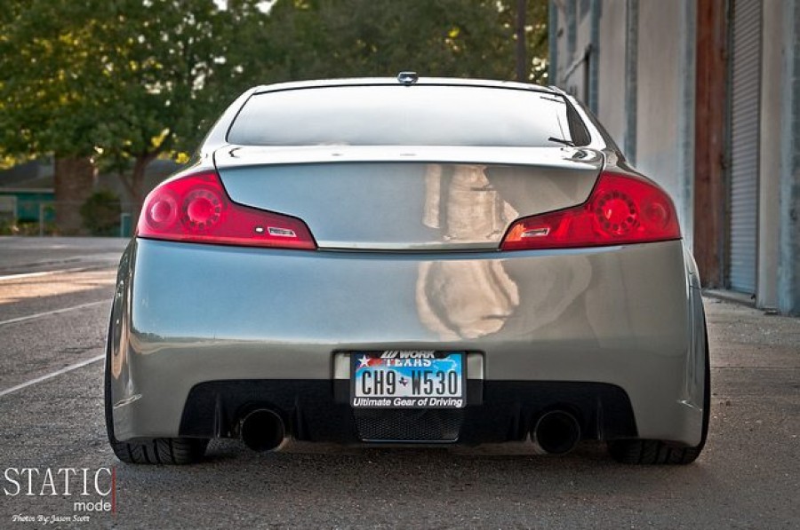 Infiniti G35 Coupe V35 rines Work Varianza T1S 20″ 9.5J 225/35 10.5J 245/35