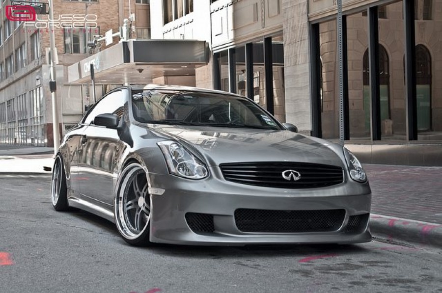 Infiniti G35 Coupe rines Lusso Forged LFC5 20″ 9.5J ET-2 225/35 10.5J 245/35
