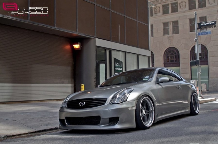 Infiniti G35 Coupe rines Lusso Forged LFC5 20″ 9.5J ET-2 225/35 10.5J 245/35