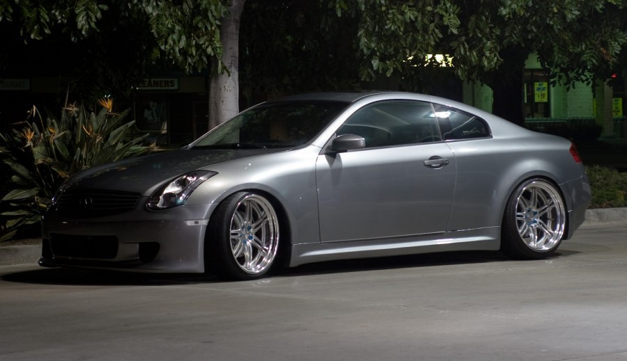 Infiniti G35 Coupe rines Work Varianza T1S 20″ 9.5J ET3 225/35 10.5J 245/35
