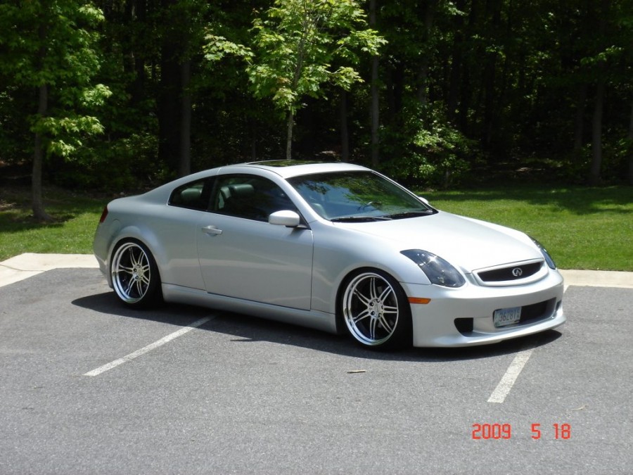 Infiniti G35 Coupe rines Work Varianza T1S 20″ 9.5J ET5 225/35 10.5J 255/35