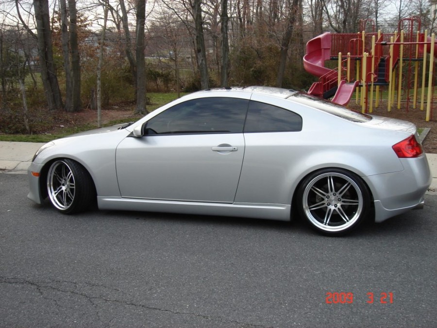 Infiniti G35 Coupe rines Work Varianza T1S 20″ 9.5J ET5 225/35 10.5J 255/35