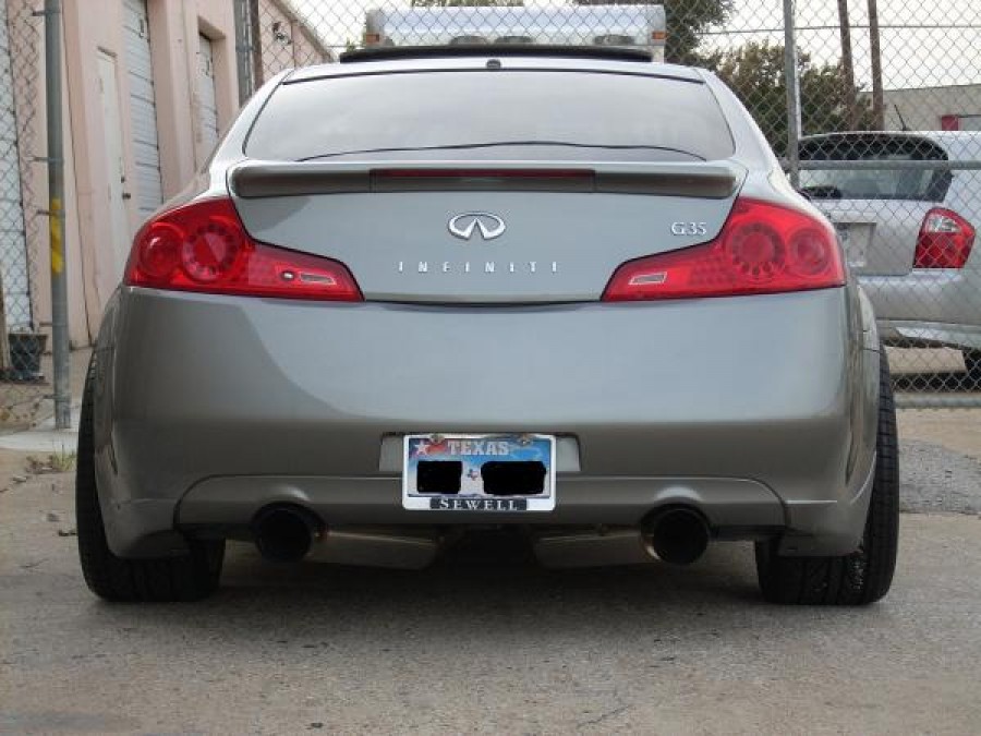 Infiniti G35 Coupe rines Rays Volk Racing GT-S 19″ 9.5J ET17 255/35 10.5J ET-2 285/55