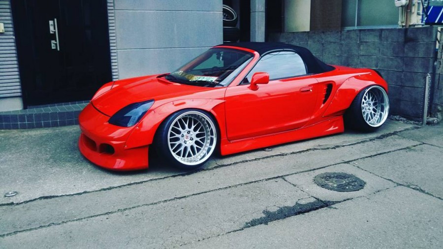 Toyota MR2 W30 rines Work VS-XX