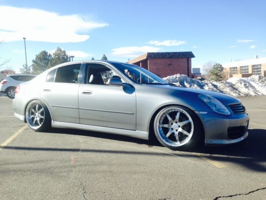 Infiniti G35 Sedan V35 rines Work Gnosis GF3 19″ 10J ET7 225/40 ET12