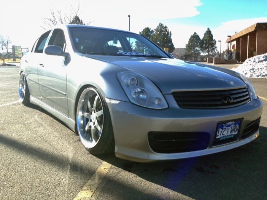 Infiniti G35 Sedan V35 rines Work Gnosis GF3 19″ 10J ET7 225/40 ET12