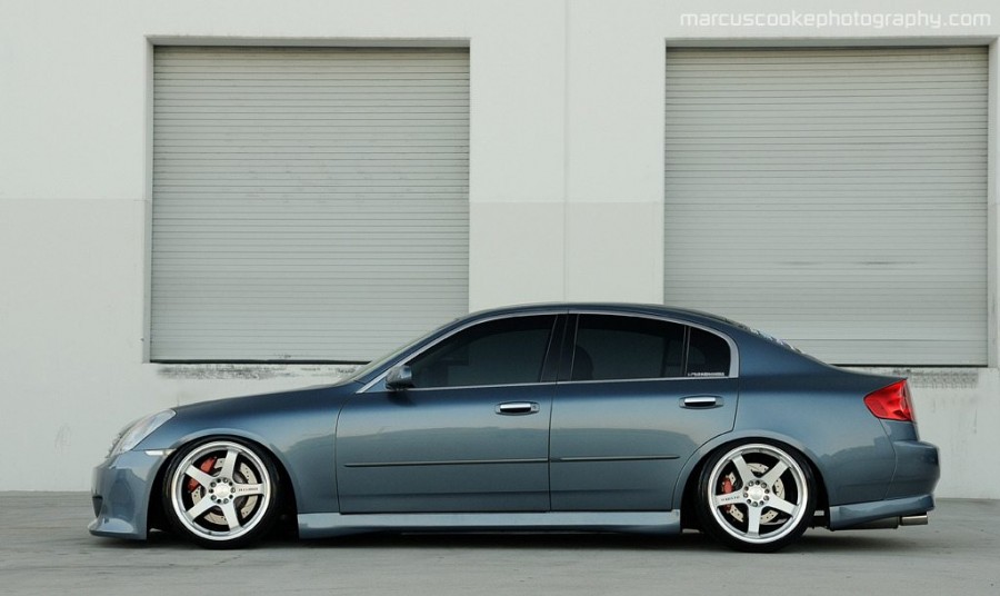 Infiniti G35 Sedan V35 rines Rays Nismo LM GT4 19″ 8.5J ET20 225/35 9.5J ET35 235/35