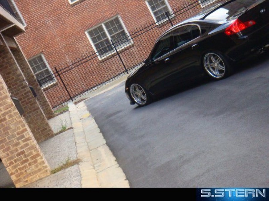 Infiniti G35 Sedan rines Sevas S55 20″ 8.5J ET35 255/35 10J ET42 275/30