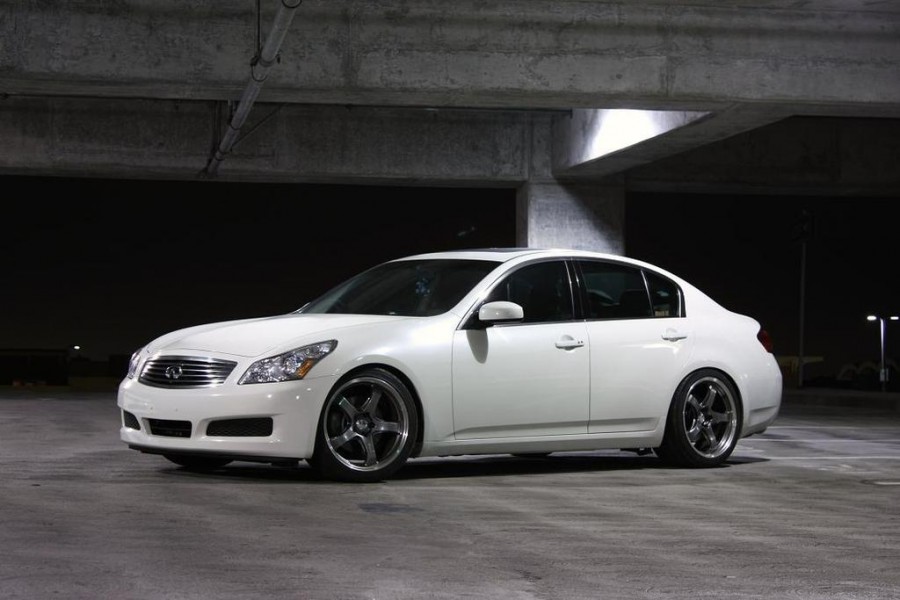 Infiniti G35 Sedan V35 rines Rays G-Games 99b 19″ 9.5J ET35 245/40 10.5J ET40 275/35
