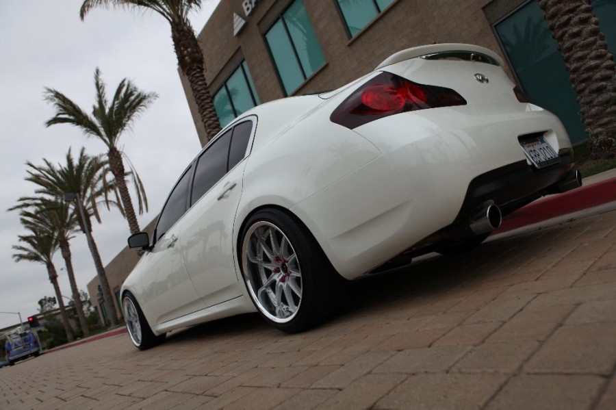 Infiniti G35 Sedan V36 rines Rays Volk Racing GT-F 19″ 9.5J ET17 225/40 10.5J ET24 245/40
