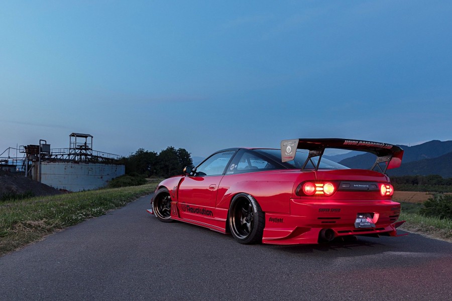 Nissan 180SX/200SX/240SX rines Work Meister S1R 17″ 9.5J 235/40 18″ 10J ET20 255/35