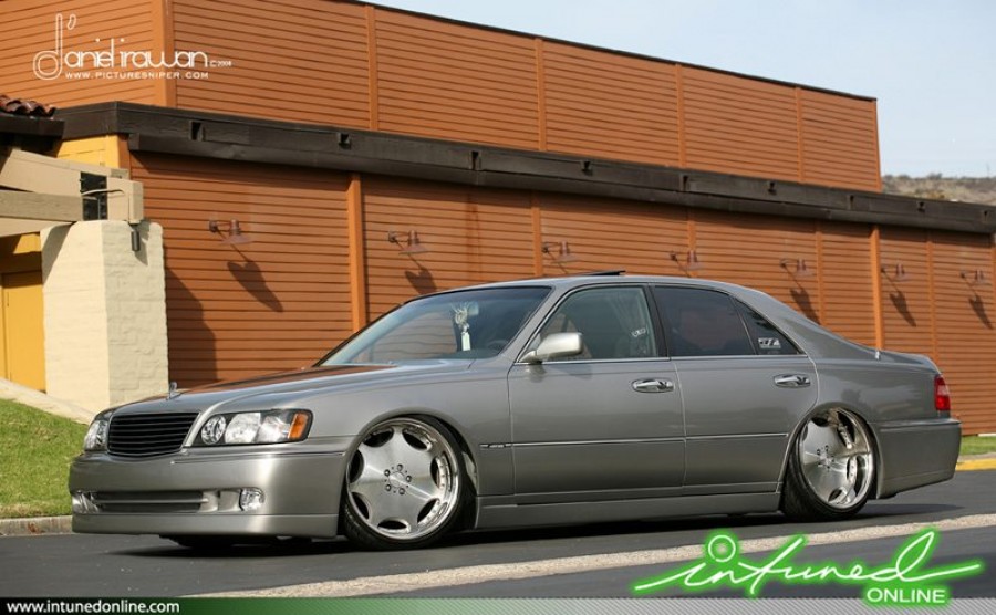 Infiniti Q45 FY33 rines AME Shallen AX 20″ 9J ET5 225/35 10J 245/35