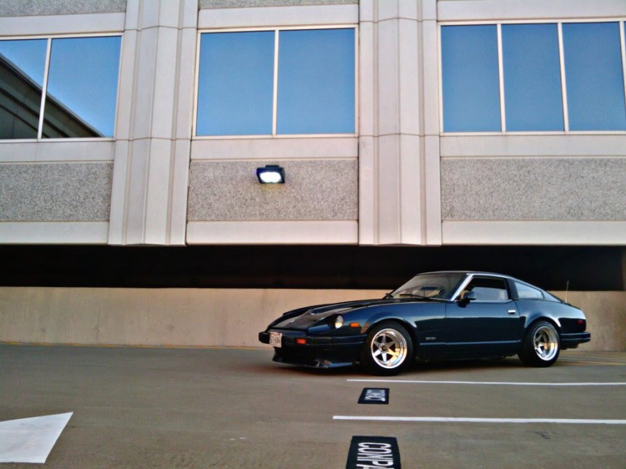 Datsun 280ZX rines SSR Longchamp XR4 15″ 9.5J ET-33 225/50 10J ET-40