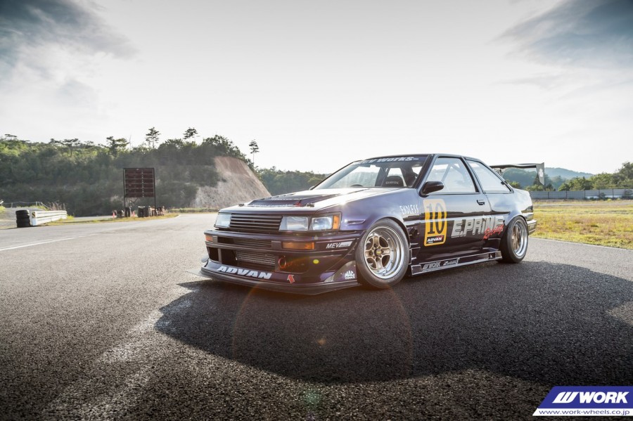 Toyota Corolla Levin AE85/AE86 rines Work Equip 40