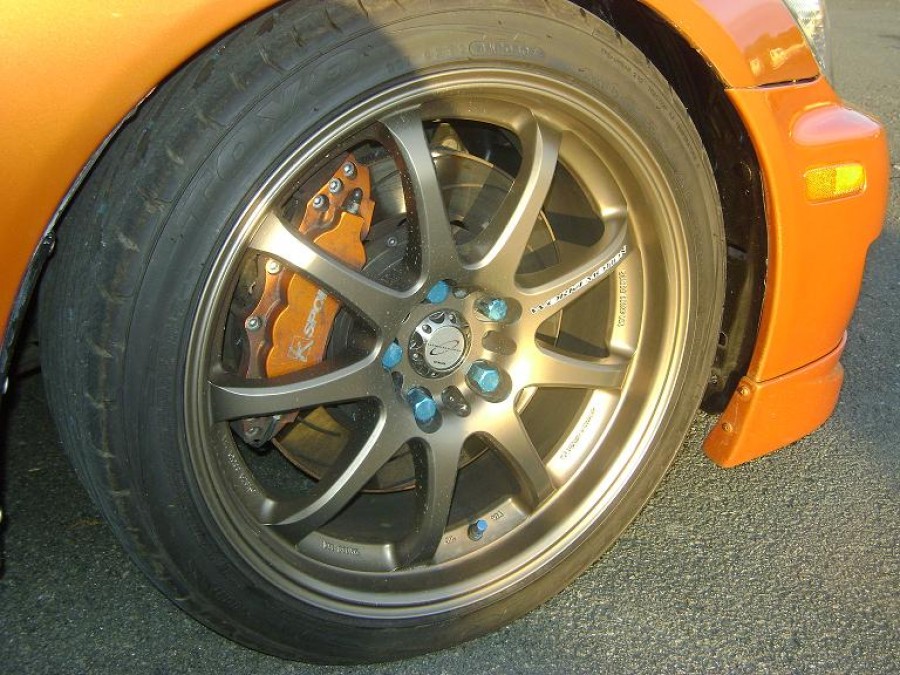 Lexus IS rines Work Emotion XD9 18″ 8J ET45 225/40 9J ET38 265/35