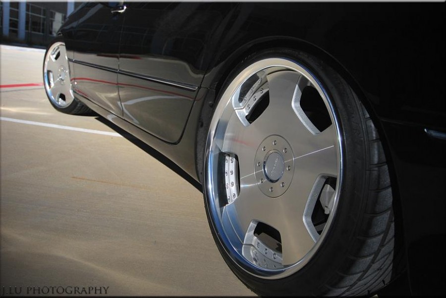 Lexus LS LS 430, XF30 rines Work Euroline DZ 20″ 9J ET38 245/35 10J ET44 255/35
