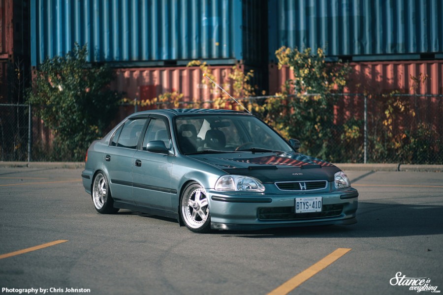Honda Civic EJ/EK/EM rines Rays Volk Racing CV Pro 16″ 7.5J 8J