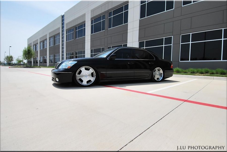 Lexus LS LS 430, XF30 rines Work Euroline DZ 20″ 9J ET38 245/35 10J ET44 255/35