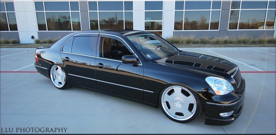 Lexus LS LS 430, XF30 rines Work Euroline DZ 20″ 9J ET38 245/35 10J ET44 255/35