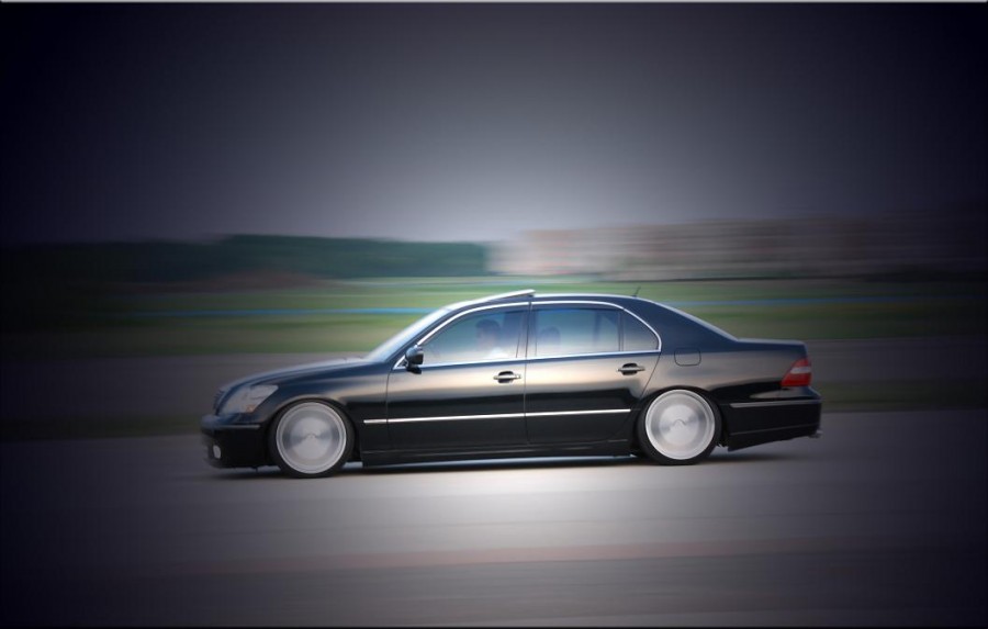 Lexus LS LS 430, XF30 rines Work Euroline DZ 20″ 9J ET38 245/35 10J ET44 255/35