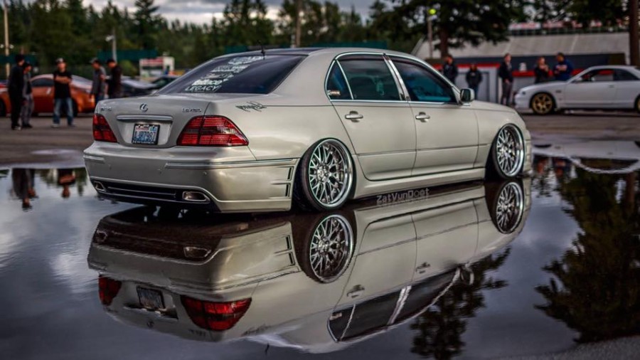 Lexus LS LS 430, XF30 rines Weds Sport Maverick 709m 20″ 9J ET-4 225/35 10J ET2 235/30
