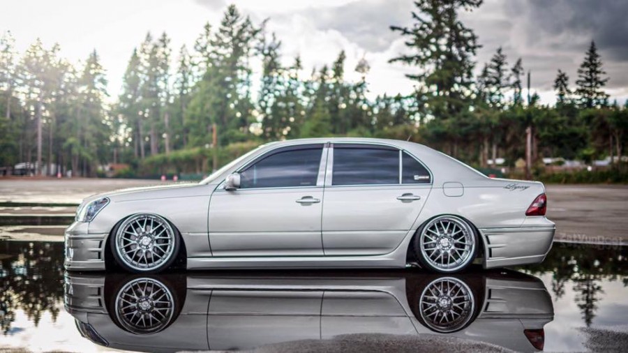 Lexus LS LS 430, XF30 rines Weds Sport Maverick 709m 20″ 9J ET-4 225/35 10J ET2 235/30