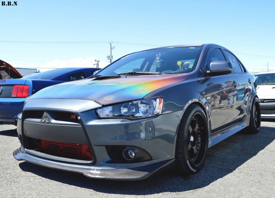 Mitsubishi Lancer X rines Konig Wheels SSM