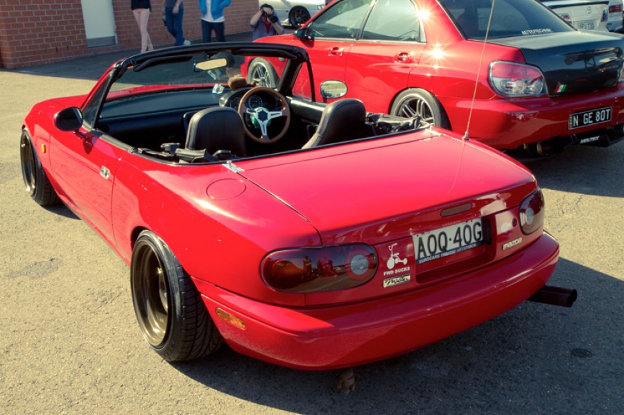 Mazda MX-5 Miata NA rines Steel rims 15″ 10J ET10 195/45