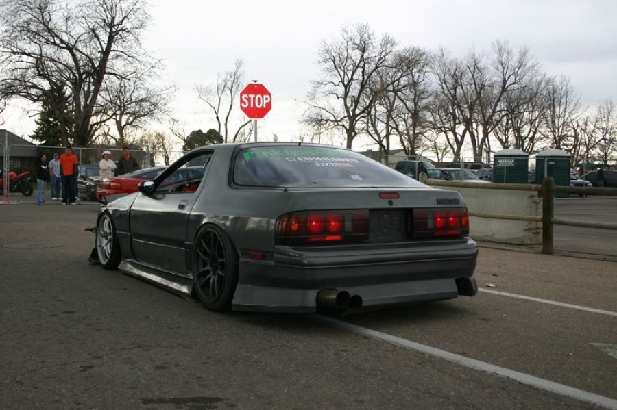 Mazda RX-7 FC rines OEM Nissan Skyline R33 GTR 17″ 9J ET30 215/40 Work Emotion CR KAI 18″ 9.5J ET12 235/40