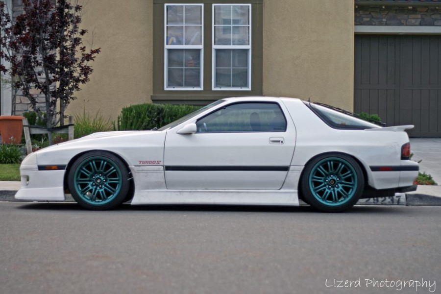 Mazda RX-7 FC rines OEM BMW M3 E46 18″ 9J ET26 225/40
