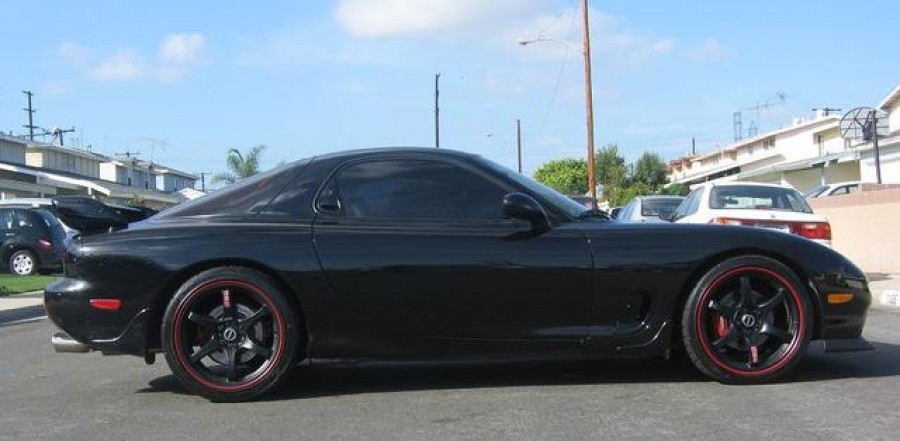Mazda RX-7 FD rines Rays Gram Lights 57Maximum 18″ 8.5J ET45 225/40 9.5J ET38 275/35