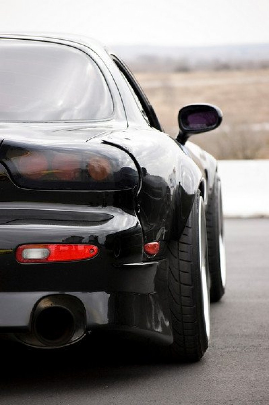 Mazda RX-7 FD rines SSR D5R 18″ 9J 225/40 10.5J ET-26 265/35
