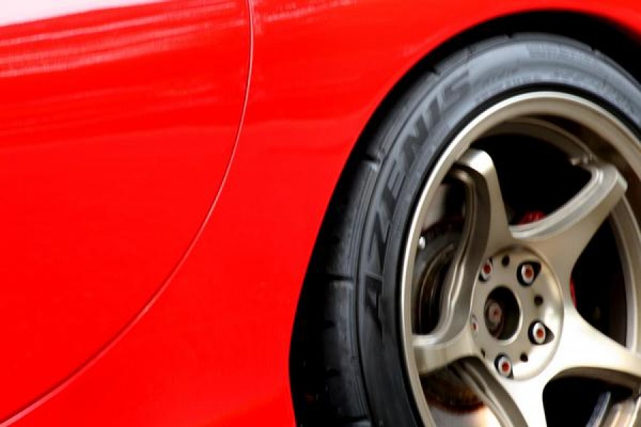Mazda RX-7 FD rines 5Zigen FN01R-C 17″ 8J ET35 235/45 10J 255/40