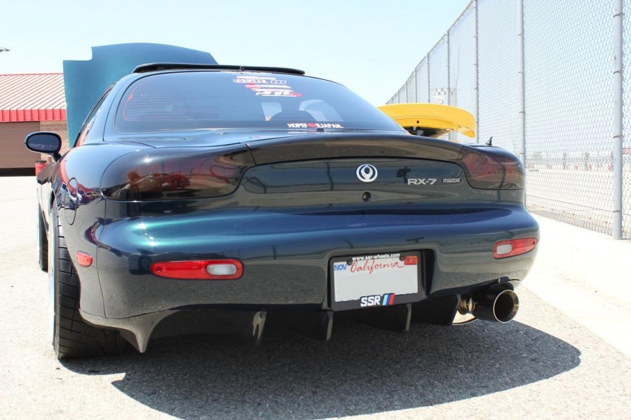 Mazda RX-7 FD rines SSR Professor SP3 18″ 9J ET29 225/40 ET24 255/35