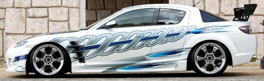 Mazda RX-8 rines Fabulous Expand Racing 19″ 9J ET24 245/35