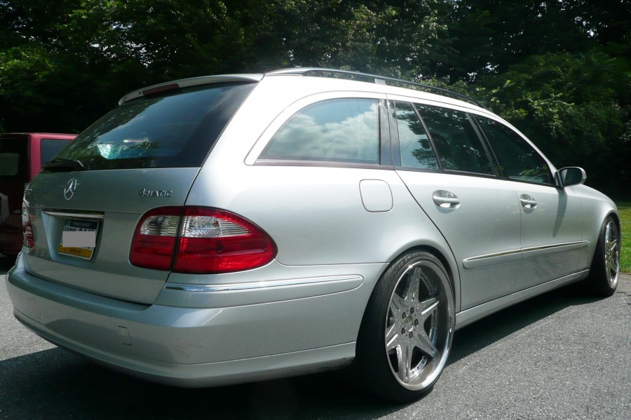 Mercedes-Benz E-Class W211 rines Work LS 406 20″ 9J ET31 245/35 11J ET35 275/30 universal 