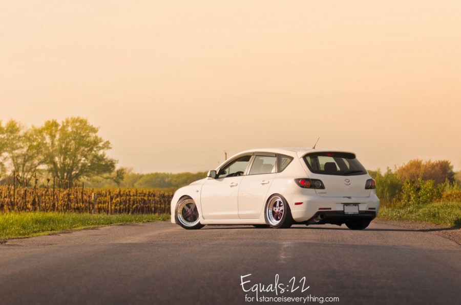 Mazda 3 1 generation rines Work Equip 05 17″ 8J 9J