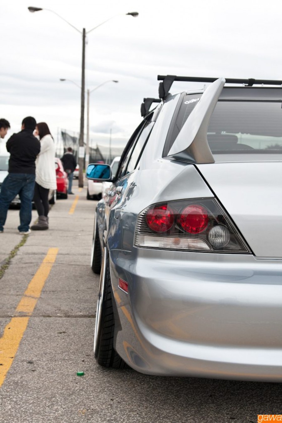 Mitsubishi Lancer Evolution IX rines BBS LM 18″ 9J ET5 215/35
