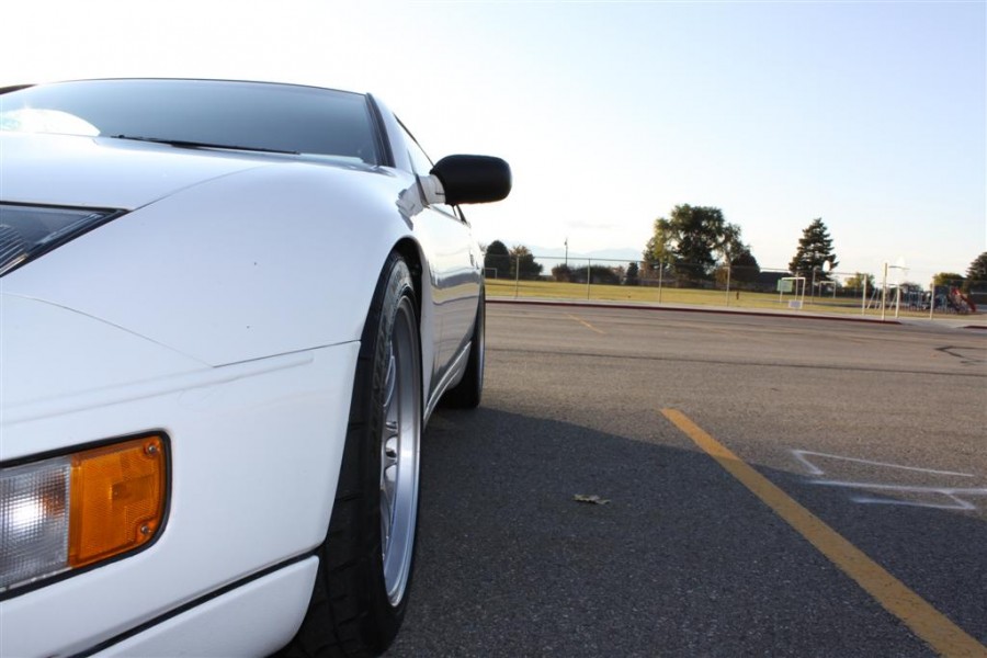 Nissan 300ZX rines Enkei RPF1 17″ 9J ET22 245/40 10J ET38 265/40