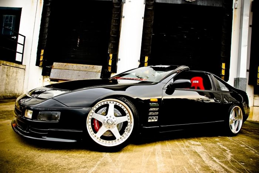 Nissan 300ZX Z32 rines SSR Veilside Andrew Racing V 18″ 10J ET30 255/35 11J ET35 285/30