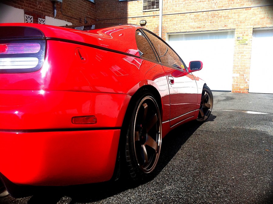 Nissan 300ZX Z32 rines Rota P45R 18″ 9.5J ET20 225/40