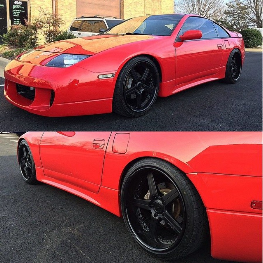 Nissan 300ZX Z32 rines Trafficstar Maya RT5 19″ 9J ET30 245/35 10.5J ET29 275/30