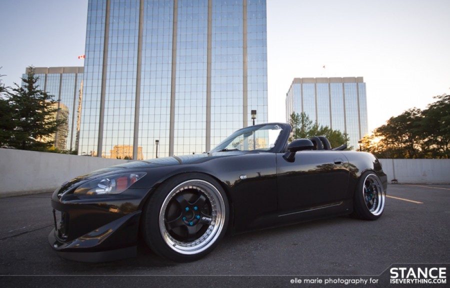 Honda S2000 rines Work Meister S1 3P