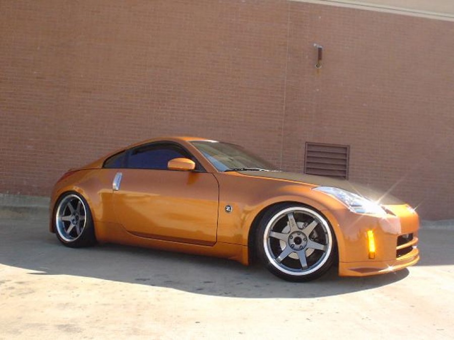 Nissan 350Z rines Rays Volk Racing TE37SL 19″ 9.5J ET22 255/35 10.5J 285/35