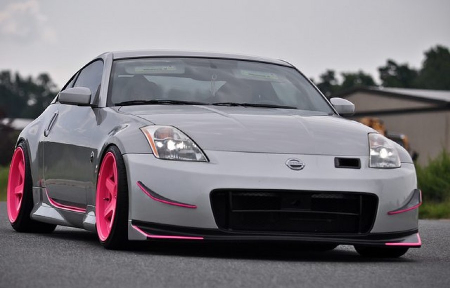 Nissan 350Z rines Varrstoen ES 2.2.2 19″ 9.5J ET22 235/35 10.5J ET20 255/35