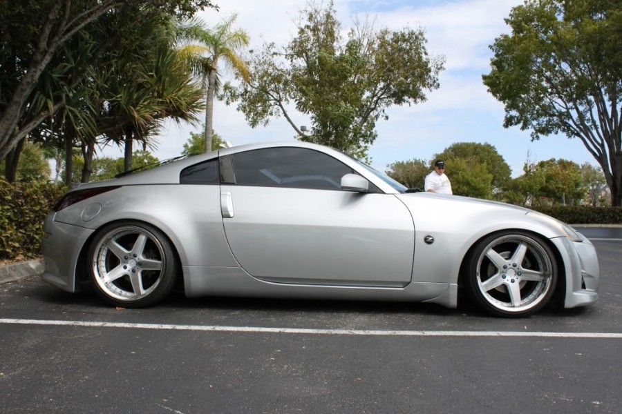Nissan 350Z rines Rays Lexion X503 19″ 10J ET24 235/35 ET30 245/35