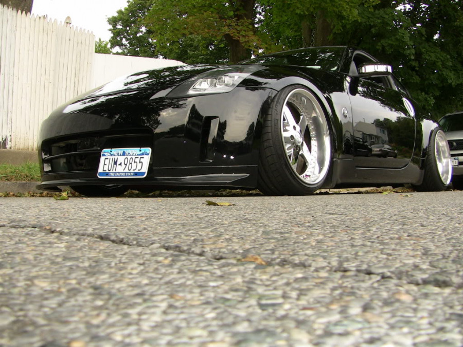 Nissan 350Z rines Work Equip 05 19″ 10J ET20 235/35 11J ET-5 255/35