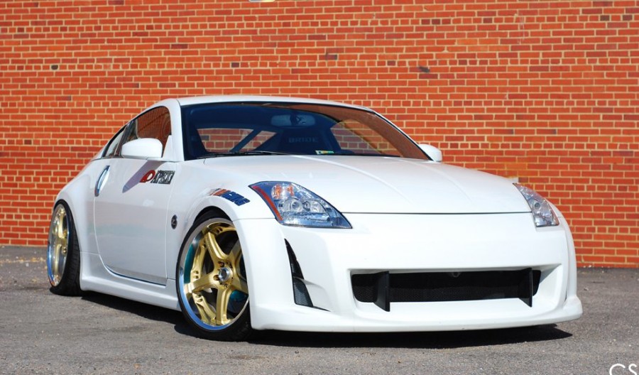 Nissan 350Z rines Rays Volk Racing GT-S 19″ 9.5J ET17 255/30 10.5J ET18 275/30