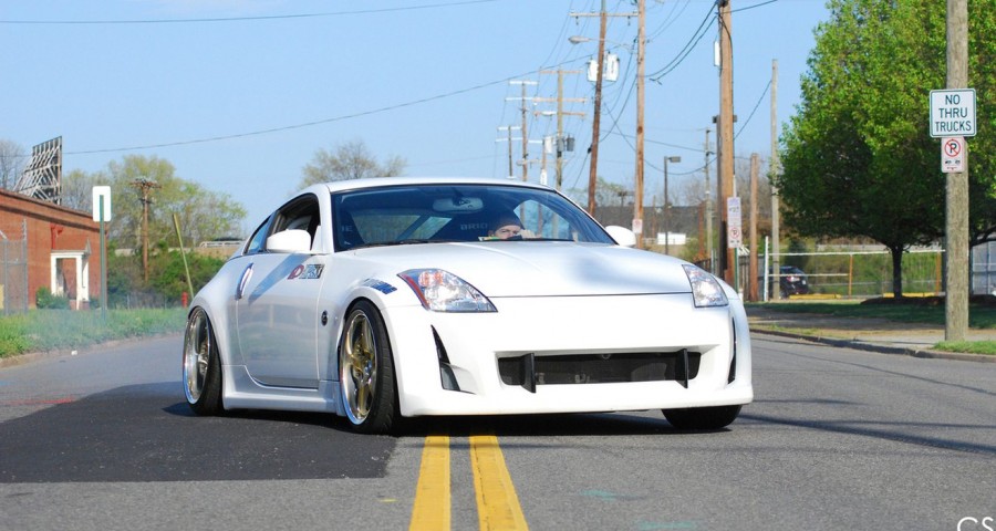 Nissan 350Z rines Rays Volk Racing GT-S 19″ 9.5J ET17 255/30 10.5J ET18 275/30